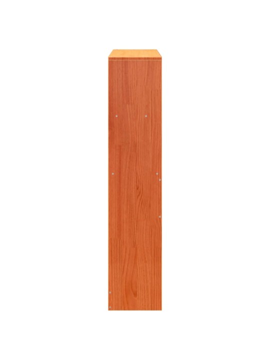 Čelo postele s úložným prostorem voskově hnědé 90 cm borovice