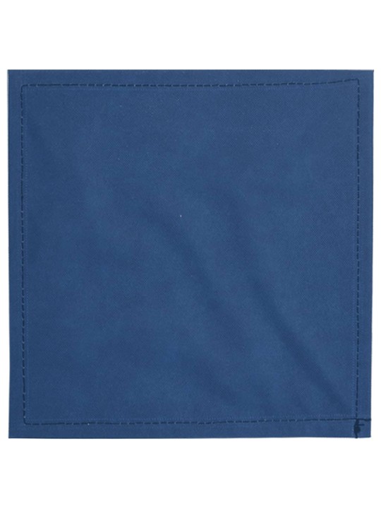 Skládací úložné boxy 10 ks modré 32x32x32 cm netkaná textilie