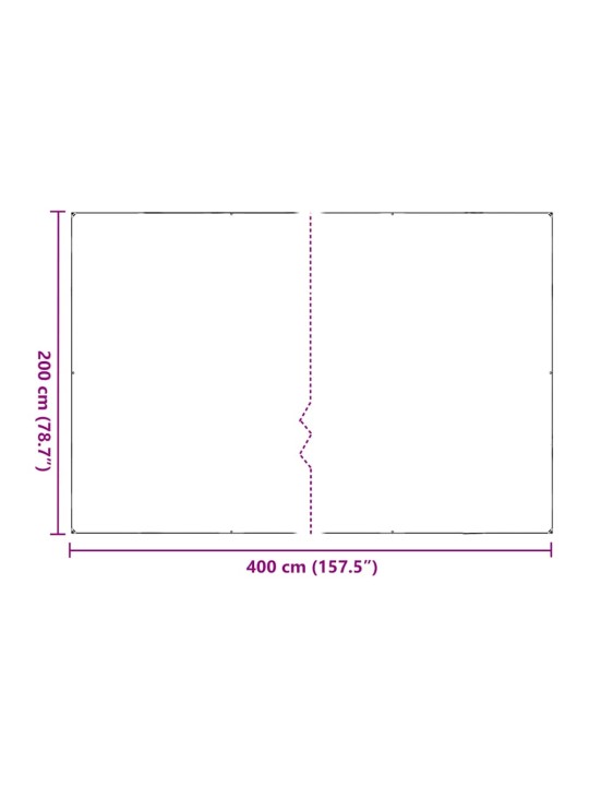 Kryt na rostliny s oky 2x4 m polyethylen