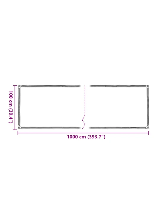 Kryt na rostliny s oky 1x10 m polyethylen