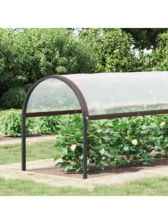 Kryt na rostliny s oky 2x8 m polyethylen