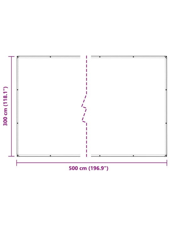 Kryt na rostliny s oky 3x5 m pvc