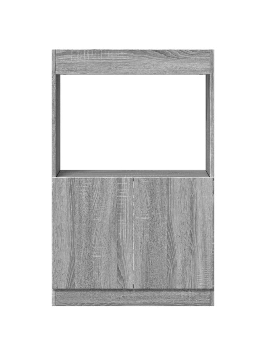 Skříň highboard šedá sonoma 63 x 33 x 100 cm kompozitní dřevo