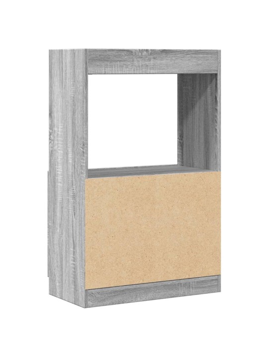 Skříň highboard šedá sonoma 63 x 33 x 100 cm kompozitní dřevo