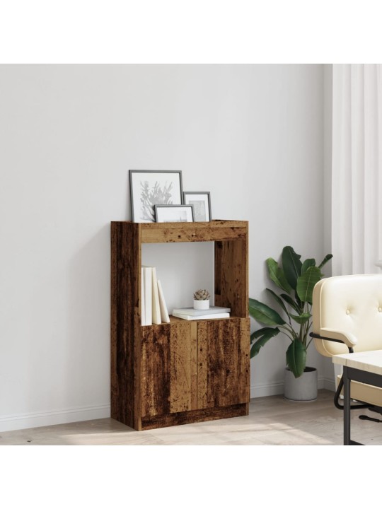Skříň highboard old wood 63 x 33 x 100 cm kompozitní dřevo