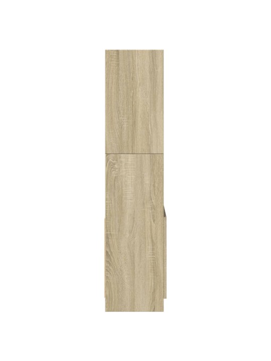 Skříň highboard dub sonoma 63 x 33 x 140 cm kompozitní dřevo