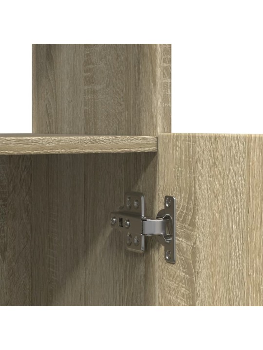 Skříň highboard dub sonoma 63 x 33 x 140 cm kompozitní dřevo