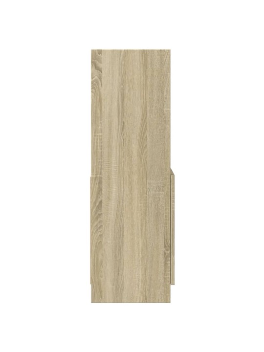 Skříň highboard dub sonoma 92 x 33 x 100 cm kompozitní dřevo