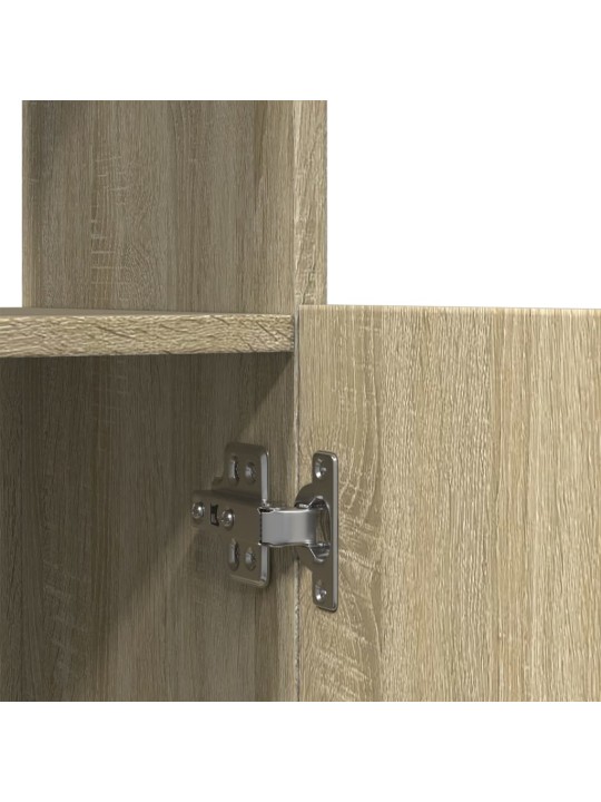 Skříň highboard dub sonoma 92 x 33 x 100 cm kompozitní dřevo