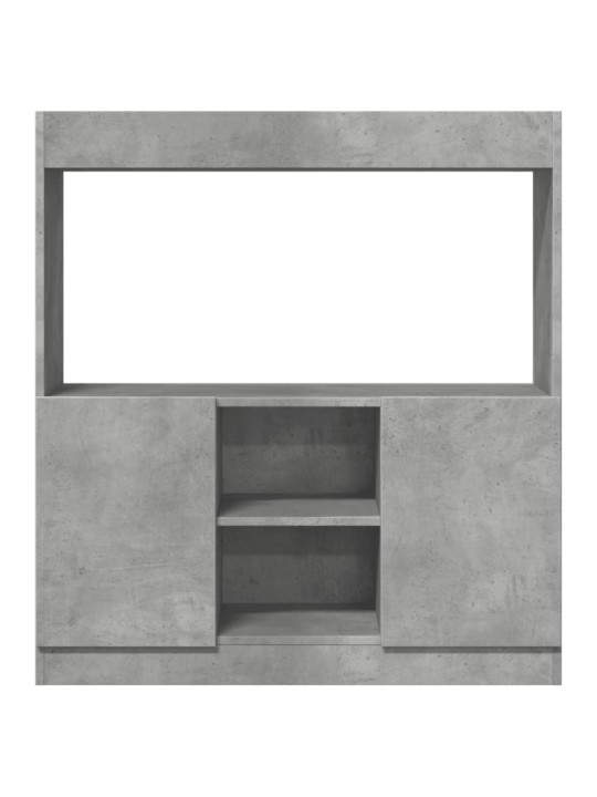 Skříň highboard betonově šedá 92 x 33 x 100 cm kompozitní dřevo