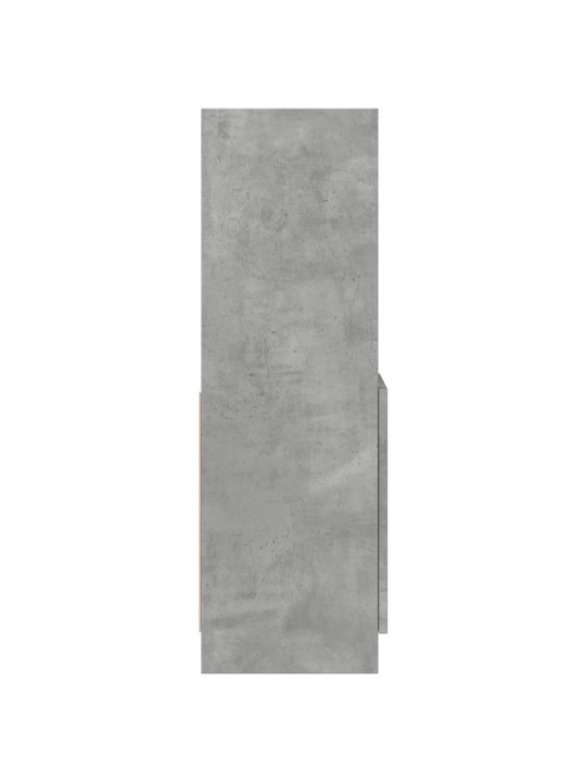 Skříň highboard betonově šedá 92 x 33 x 100 cm kompozitní dřevo