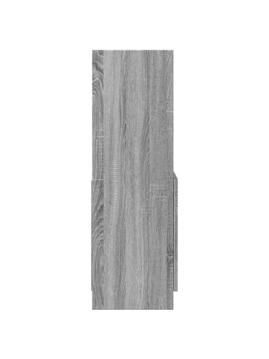Skříň highboard šedá sonoma 92 x 33 x 100 cm kompozitní dřevo