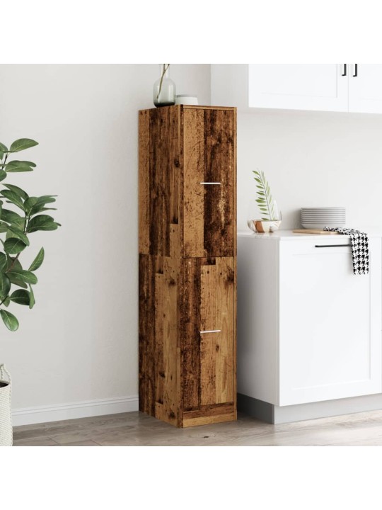 Skříňka na léky old wood 30 x 41 x 144,5 cm kompozitní dřevo
