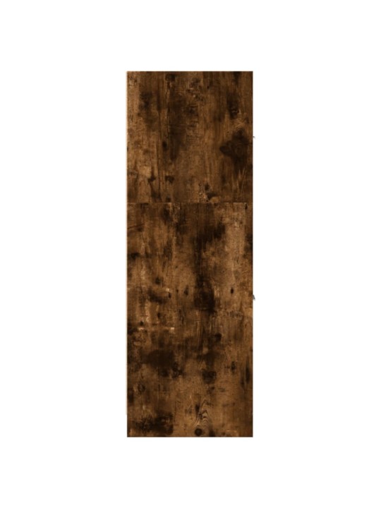 Skříňka na léky kouřový dub 40 x 41 x 118 cm kompozitní dřevo
