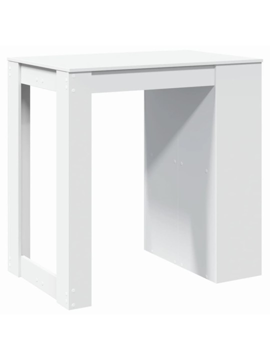 Barový stůl bílý 102 x 70 x 103,5 cm kompozitní dřevo