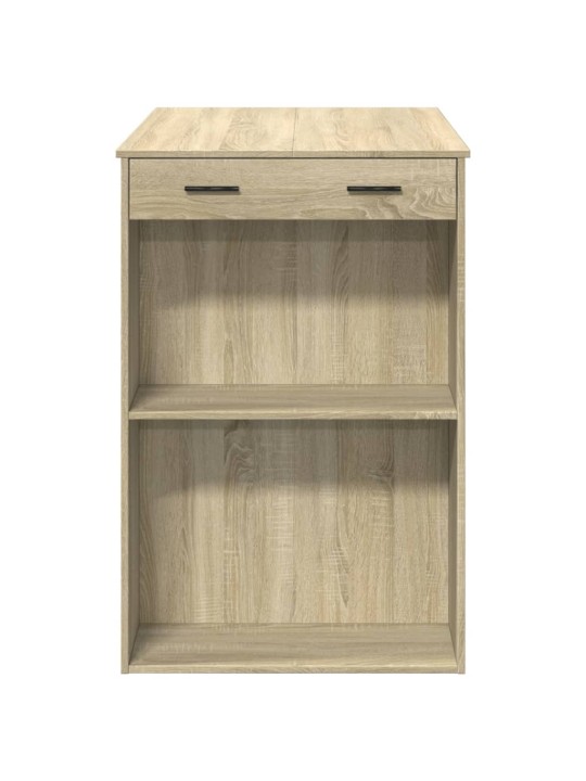 Barový stůl dub sonoma 102 x 70 x 103,5 cm kompozitní dřevo