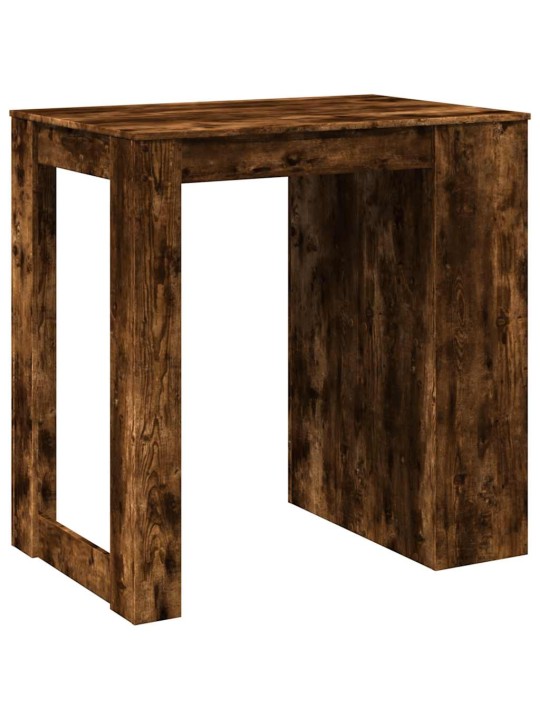 Barový stůl kouřový dub 102 x 70 x 103,5 cm kompozitní dřevo