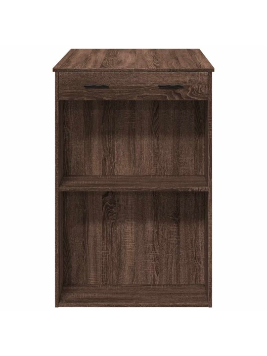 Barový stůl hnědý dub 102 x 70 x 103,5 cm kompozitní dřevo