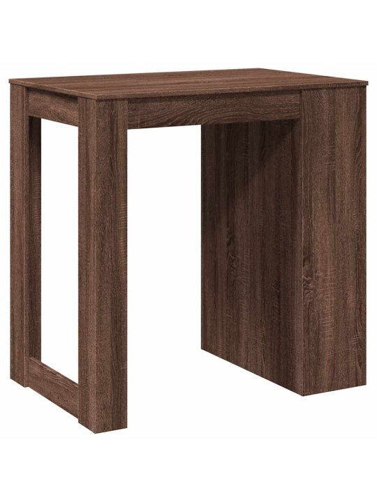 Barový stůl hnědý dub 102 x 70 x 103,5 cm kompozitní dřevo