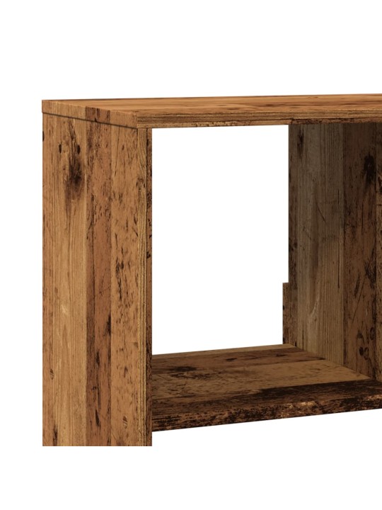 Knihovna old wood 100 x 33 x 125,5 cm kompozitní dřevo