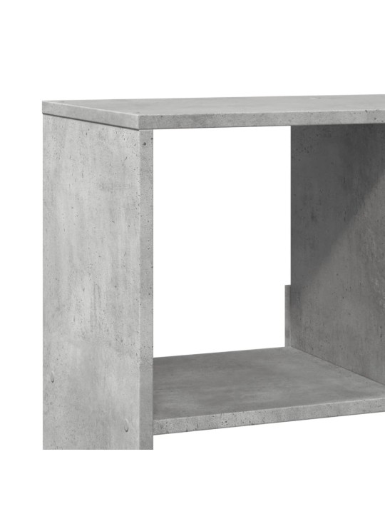 Knihovna betonově šedá 100 x 33 x 156,5 cm kompozitní dřevo