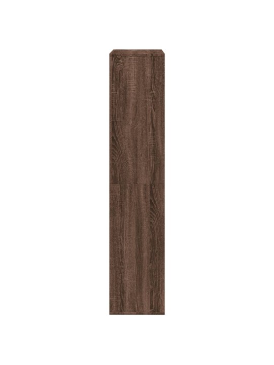 Knihovna hnědý dub 100 x 33 x 156,5 cm kompozitní dřevo