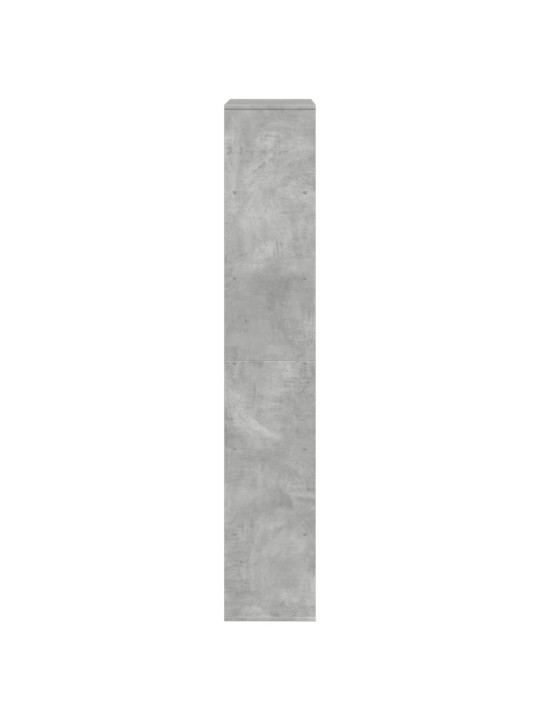 Knihovna betonově šedá 100 x 33 x 187,5 cm kompozitní dřevo