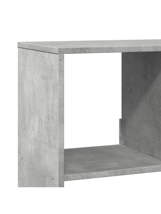 Knihovna betonově šedá 100 x 33 x 187,5 cm kompozitní dřevo
