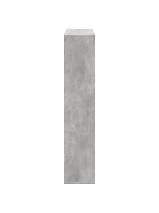 Knihovna betonově šedá 100 x 33 x 156,5 cm kompozitní dřevo