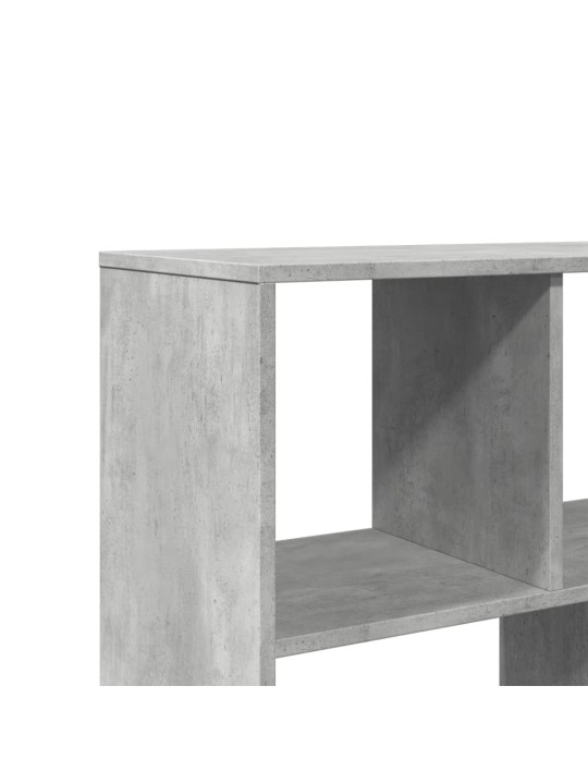 Knihovna betonově šedá 100 x 33 x 156,5 cm kompozitní dřevo