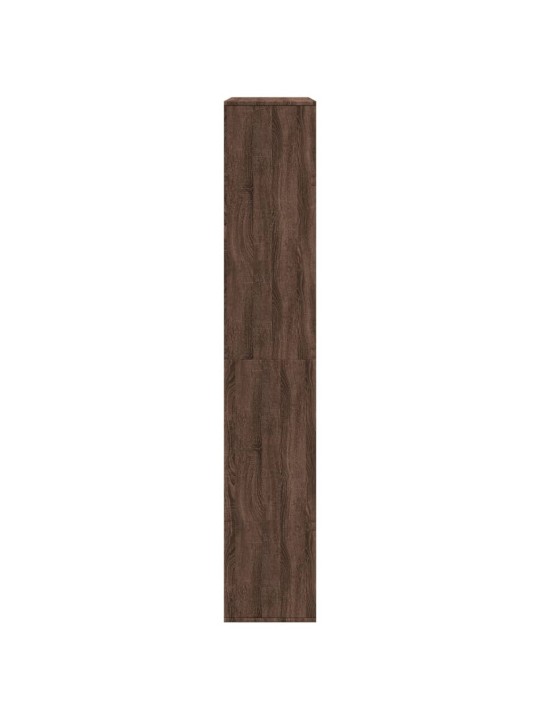 Knihovna hnědý dub 100 x 33 x 187,5 cm kompozitní dřevo