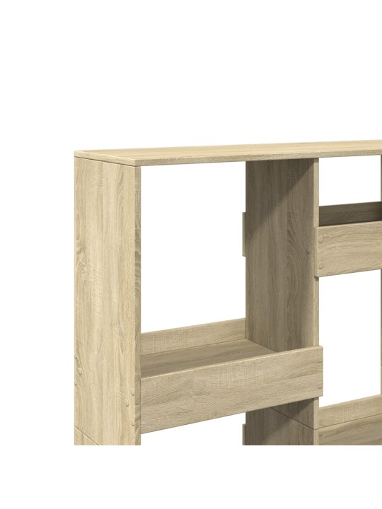 Knihovna dub sonoma 100 x 33 x 135 cm kompozitní dřevo