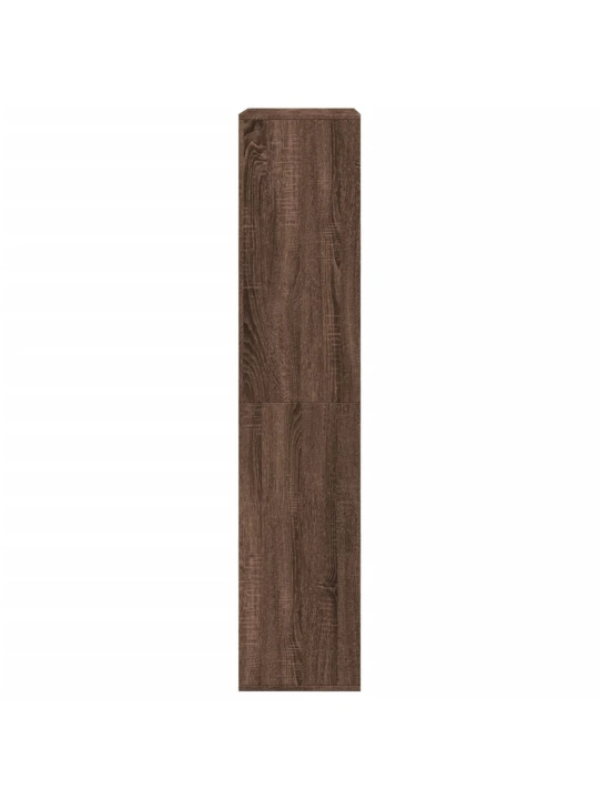 Knihovna hnědý dub 100 x 33 x 155,5 cm kompozitní dřevo