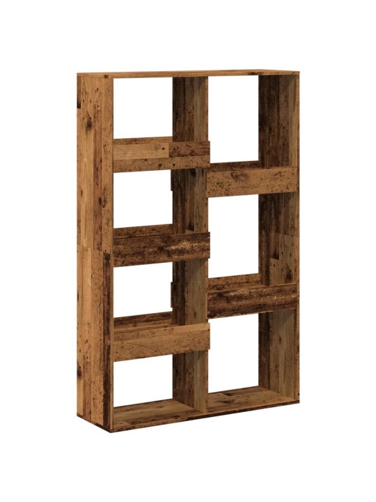 Knihovna old wood 100 x 33 x 155,5 cm kompozitní dřevo