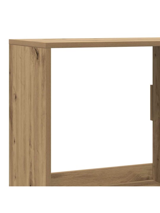 Knihovna dub artisan 100 x 33 x 155,5 cm kompozitní dřevo