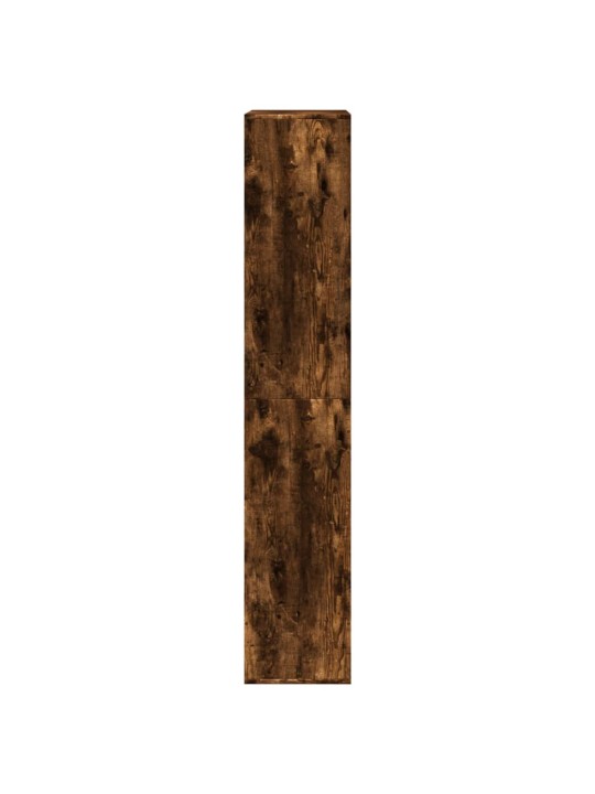 Knihovna kouřový dub 100 x 33 x 175 cm kompozitní dřevo