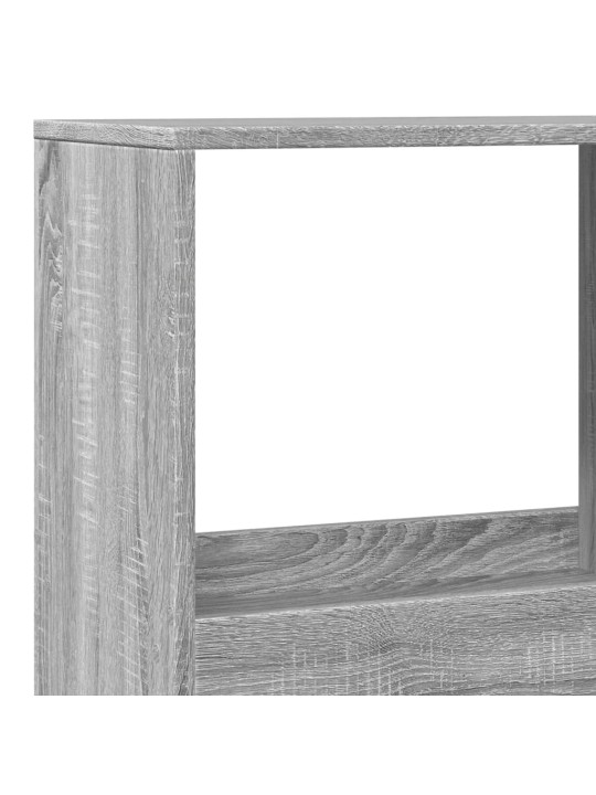 Knihovna šedá sonoma 100 x 33 x 175 cm kompozitní dřevo