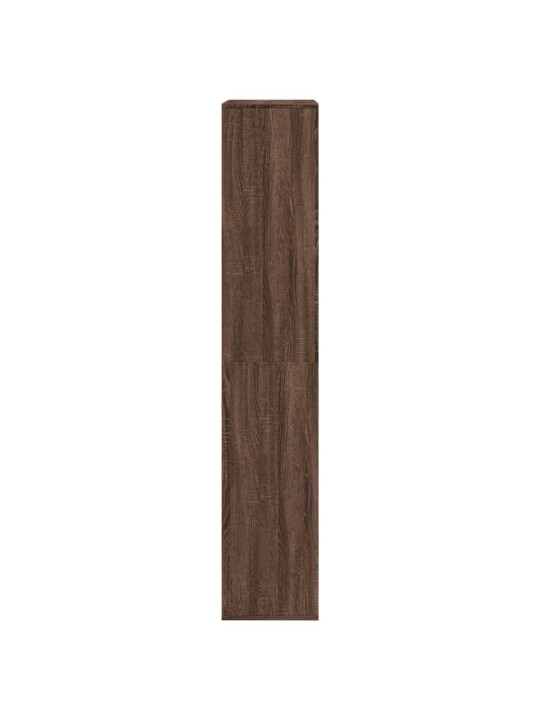 Knihovna hnědý dub 100 x 33 x 175 cm kompozitní dřevo