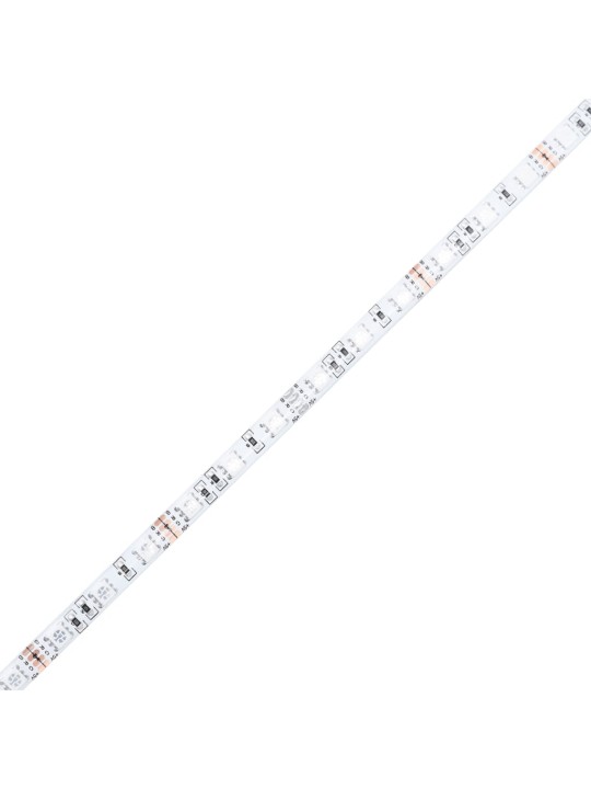Psací stůl s led kouřový dub 160 x 55 x 91 cm kompozitní dřevo