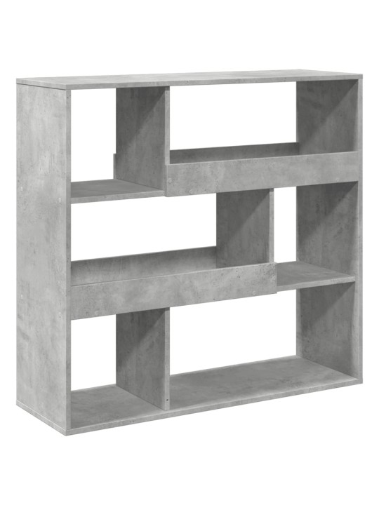 Dělicí stěna betonově šedá 100 x 33 x 94,5 cm kompozitní dřevo
