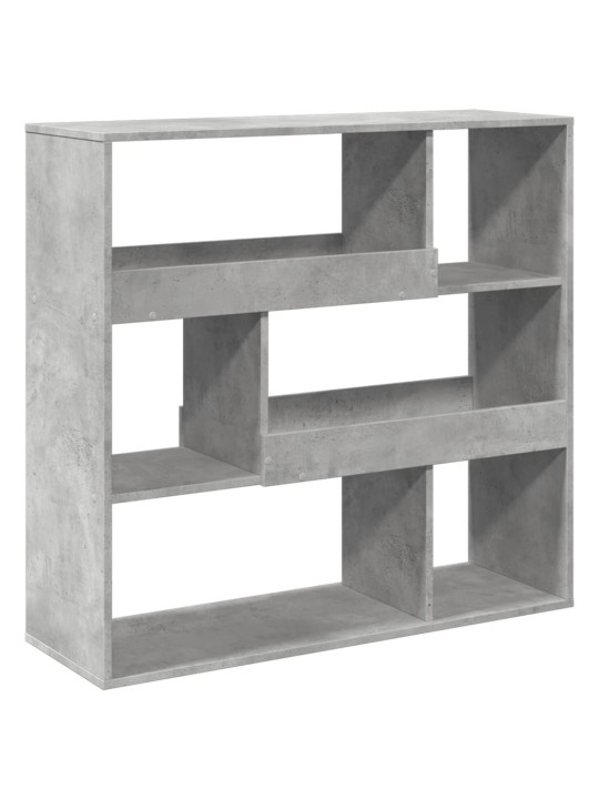 Dělicí stěna betonově šedá 100 x 33 x 94,5 cm kompozitní dřevo
