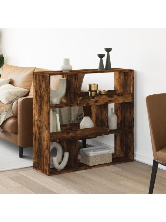Dělící stěna kouřový dub 100 x 33 x 94,5 cm kompozitní dřevo