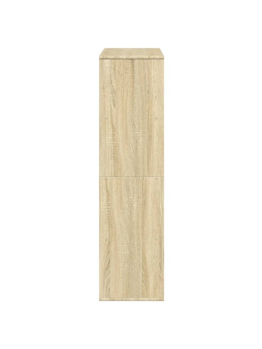 Dělicí stěna dub sonoma 100 x 33 x 125,5 cm kompozitní dřevo