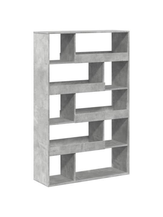Dělicí stěna betonově šedá 100 x 33 x 156,5 cm kompozitní dřevo