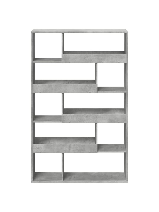 Dělicí stěna betonově šedá 100 x 33 x 156,5 cm kompozitní dřevo