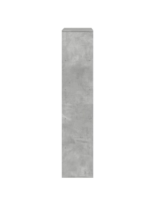 Dělicí stěna betonově šedá 100 x 33 x 156,5 cm kompozitní dřevo