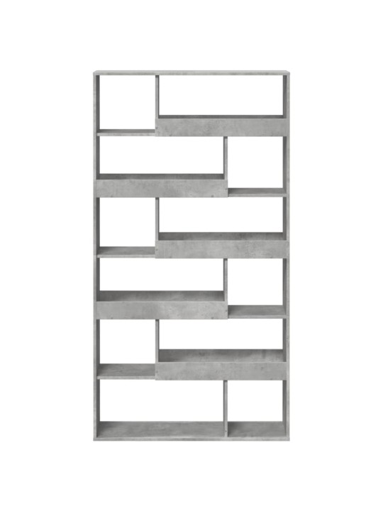 Dělicí stěna betonově šedá 100 x 33 x 187,5 cm kompozitní dřevo