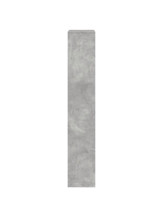 Dělicí stěna betonově šedá 100 x 33 x 187,5 cm kompozitní dřevo