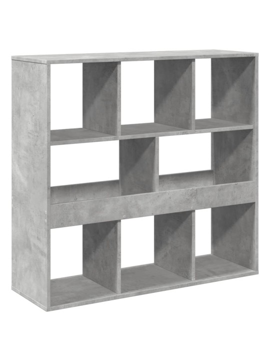 Dělicí stěna betonově šedá 100 x 33 x 94,5 cm kompozitní dřevo
