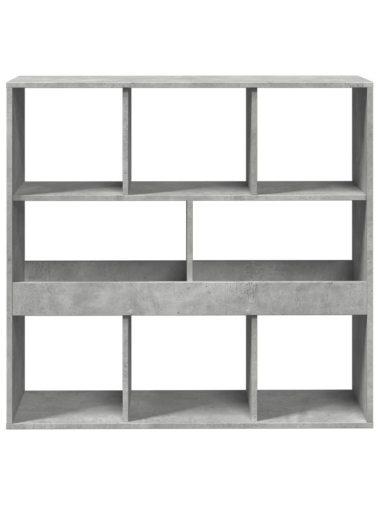 Dělicí stěna betonově šedá 100 x 33 x 94,5 cm kompozitní dřevo